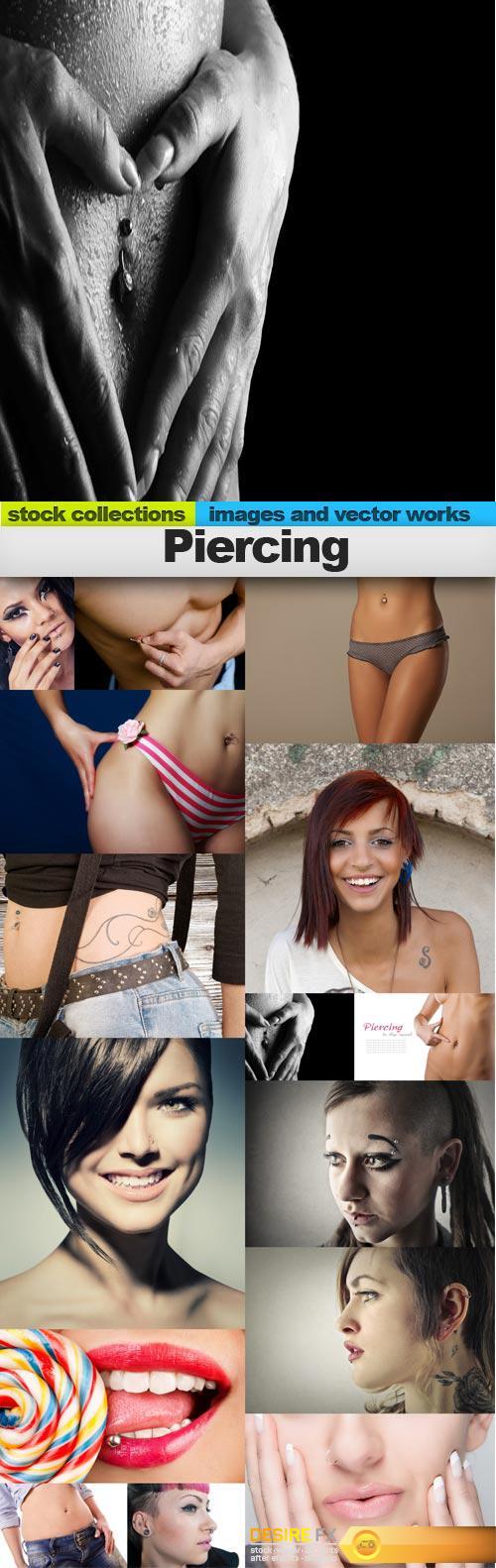 Piercing, 15 x UHQ JPEG