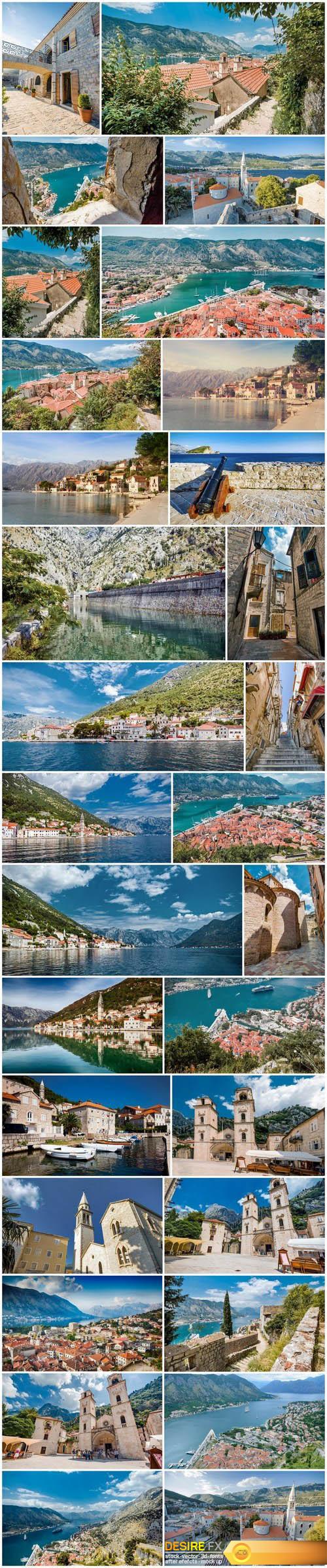 Travel to Montenegro 2 - 30xUHQ JPEG Photo Stock