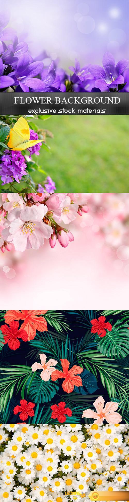 Background flowers - 5UHQ JPEG