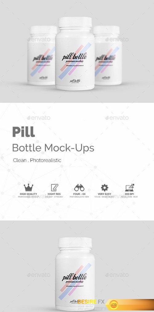 GraphicRiver - Pill Bottle Mock-Ups 19311657