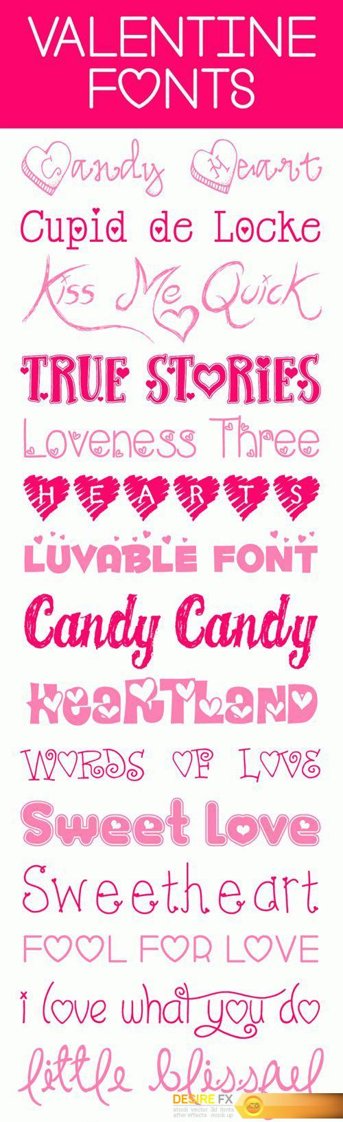 15 Valentines Day Fonts 000015