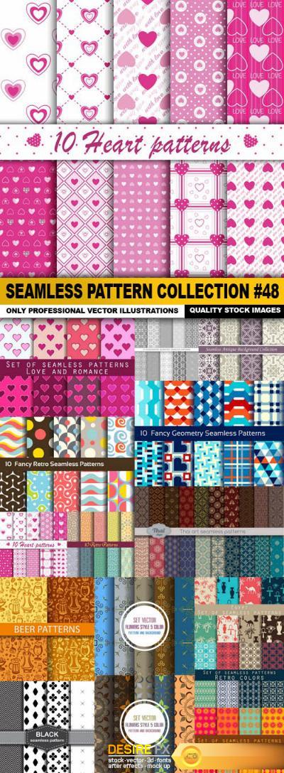 Seamless Pattern Collection #48 - 15 Vector