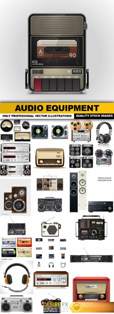 Audio Equipment - 25 Vector