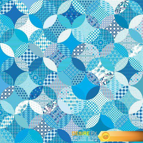 Vector seamless backgrounds #3 10X EPS