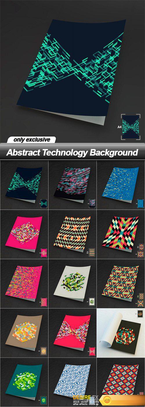 Abstract Technology Background - 15 EPS