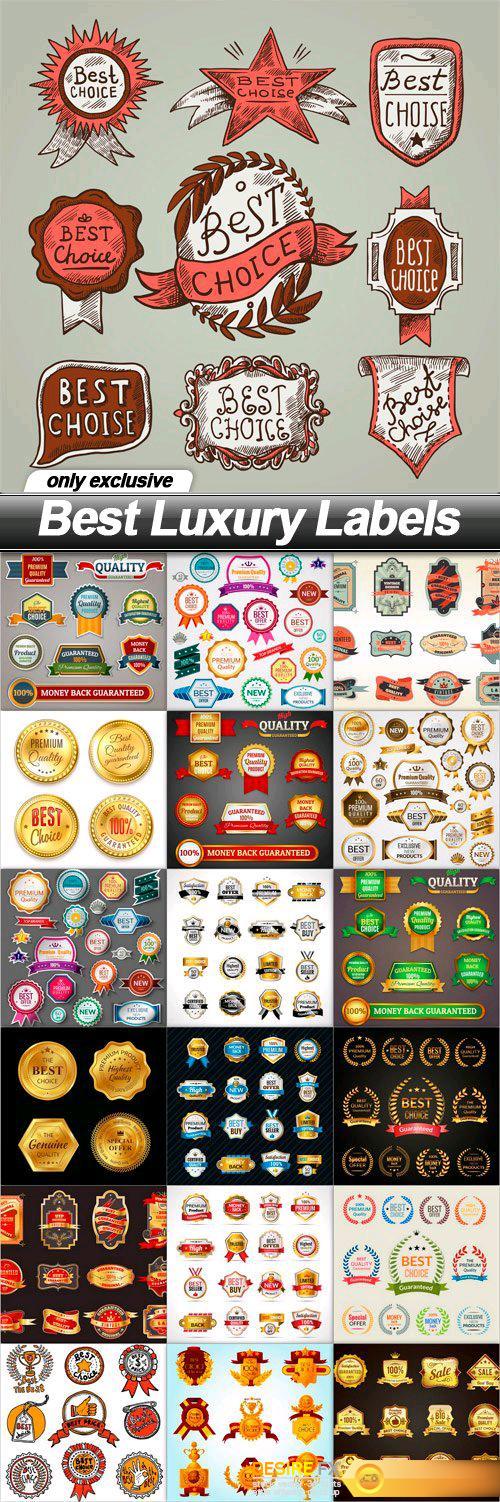 Best Luxury Labels - 19 EPS