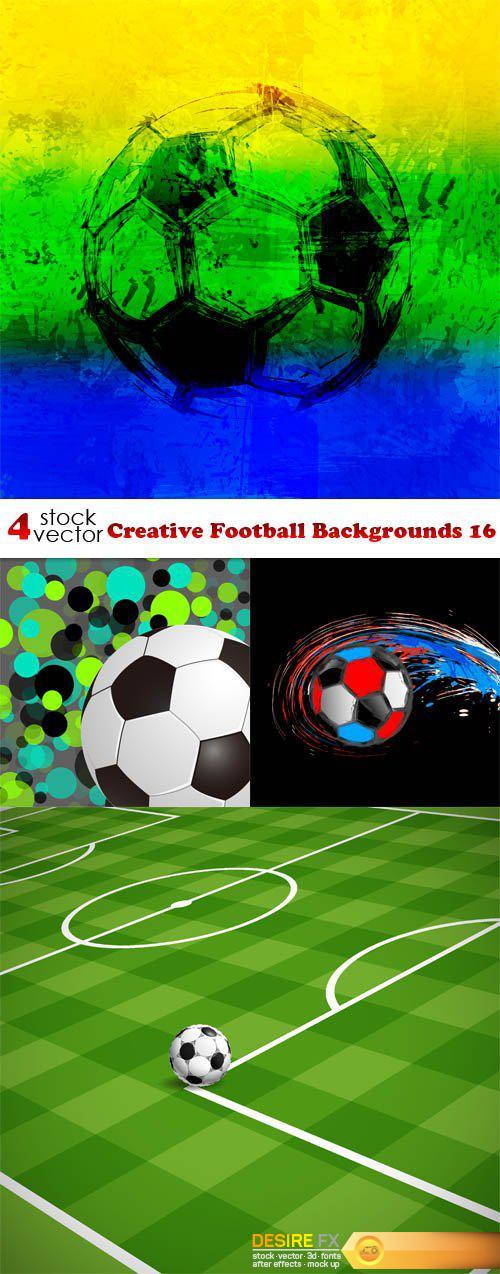 Vectors - Creative Football Backgrounds 16