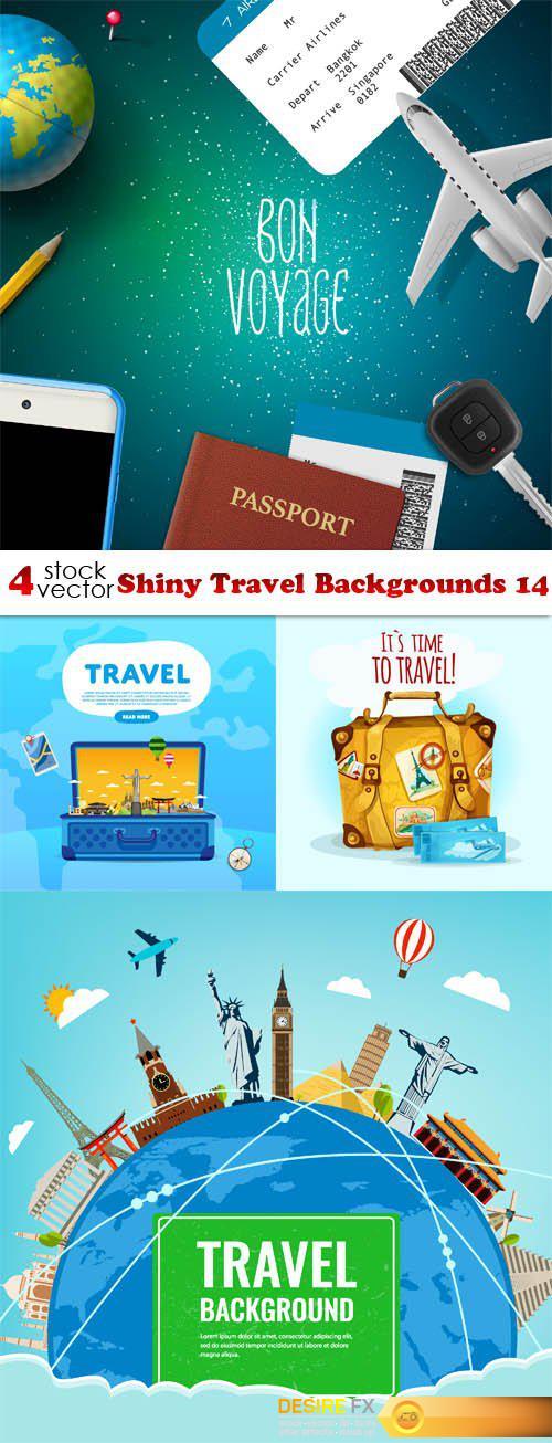 Vectors - Shiny Travel Backgrounds 14