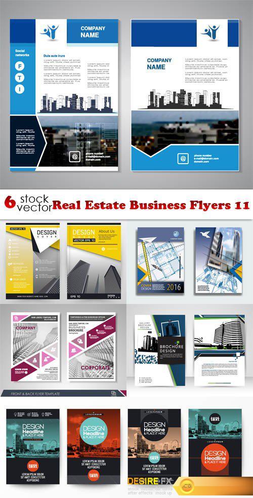 Vectors - Real Estate Business Flyers 11