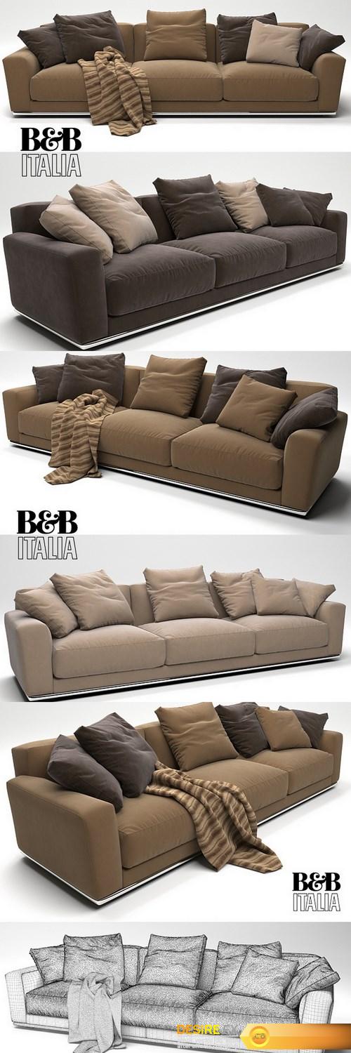Sofa B & B Italia 3d model