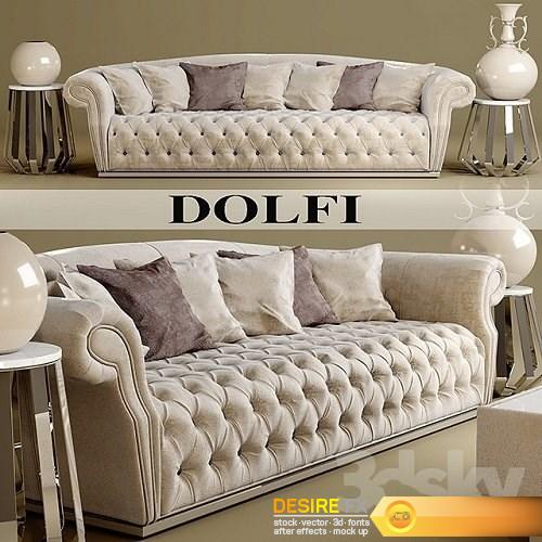 Sofa Dolfi 3d Model