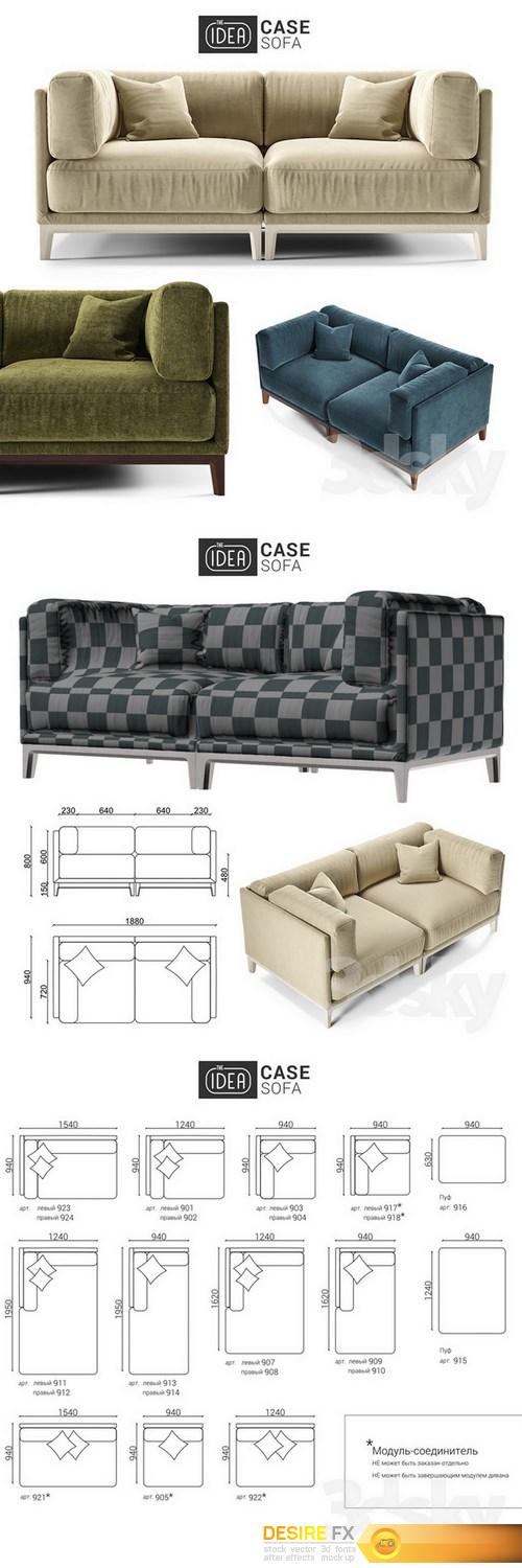 The IDEA Modular Sofa CASE