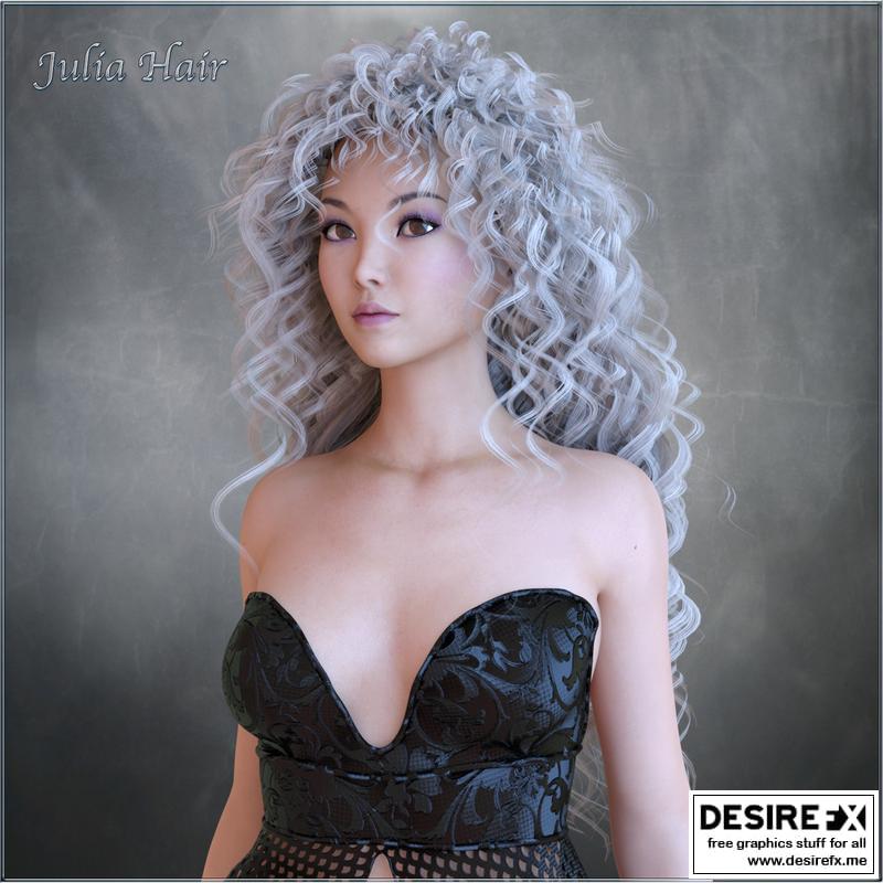 Desire Fx D Models Julia Hair For G And G Daz