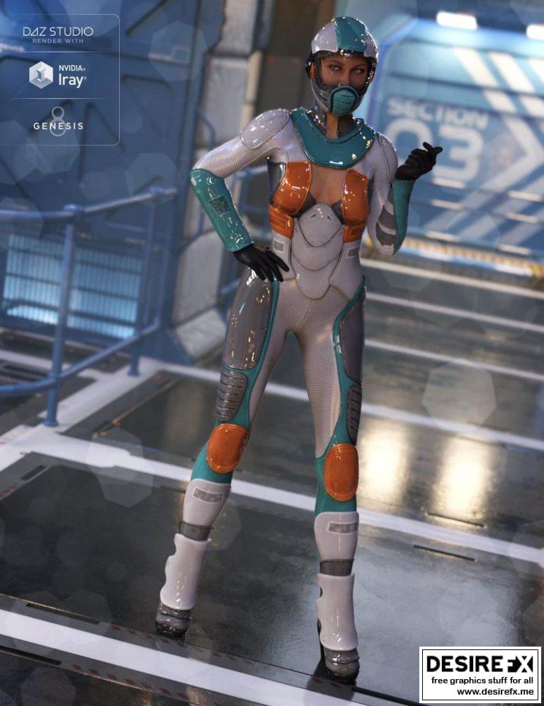 Desire Fx D Models Andromeda Sci Fi Outfit For Genesis Female S