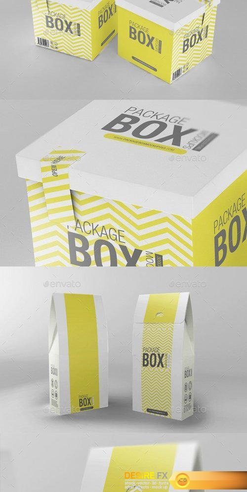 Download Desire FX | GraphicRiver - Package Box Mockups Vol3 8797989