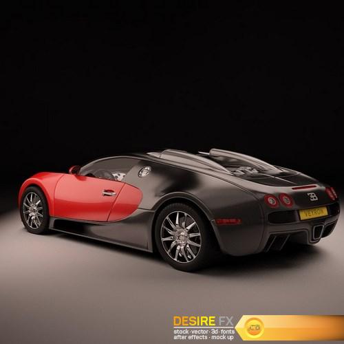 Bugatti veyron 3d model