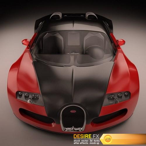 Bugatti veyron 3d model