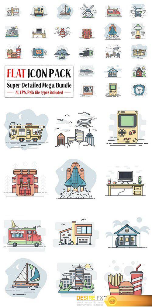 CM - Flat Icon Pack 2058417
