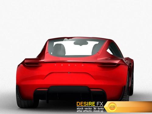 Desire Fx Tesla Roadster 2020 3d Model