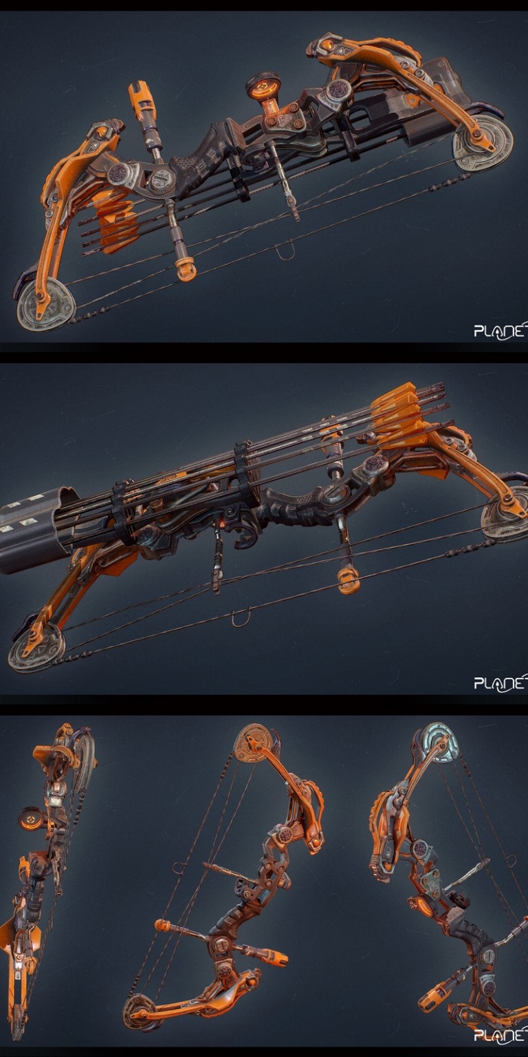 Desire FX 3d models | Compound Bow – 3D Model