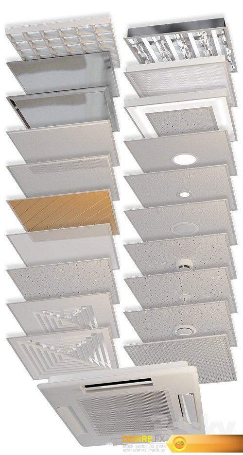 Desire Fx Set Of Elements For Suspended Ceiling Armstrong