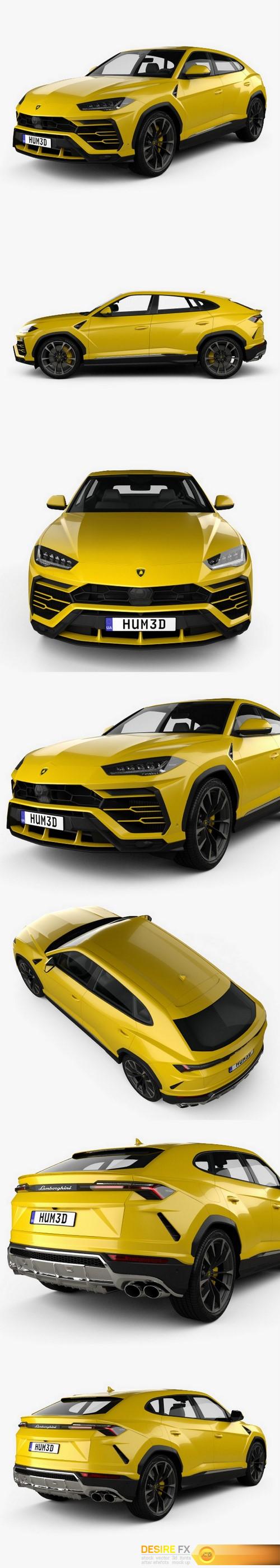 Download Desire Fx 3d Models Lamborghini Urus 2019 3d Model