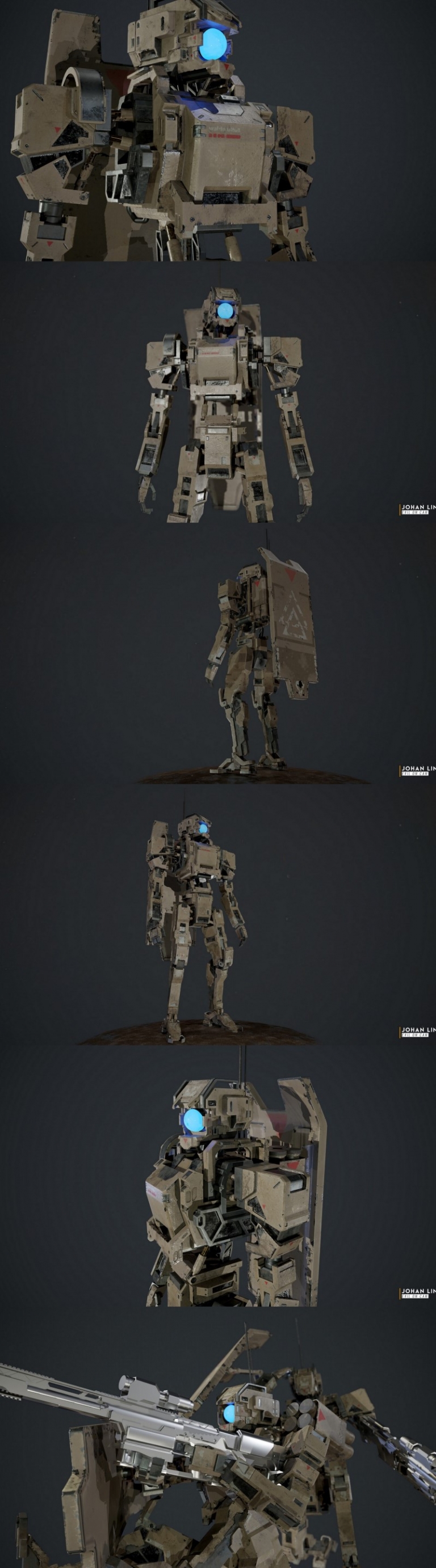 Desire FX 3d models | Mobile Armored Droid – 3D Model