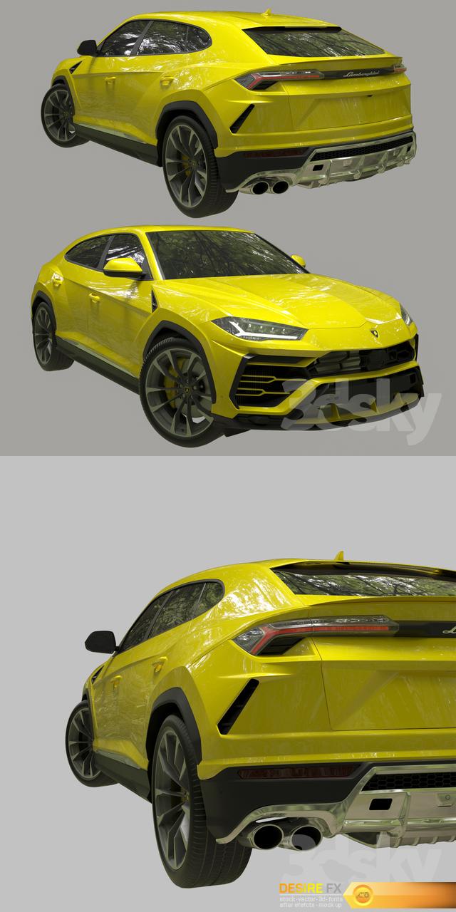 Lamborghini Urus 3D Model – All Free 3D Models Library