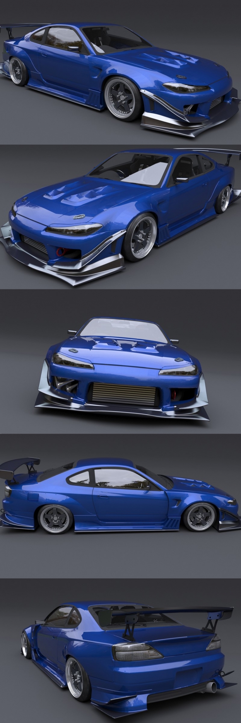 Desire FX 3d models | Nissan Silvia S15 3D Model