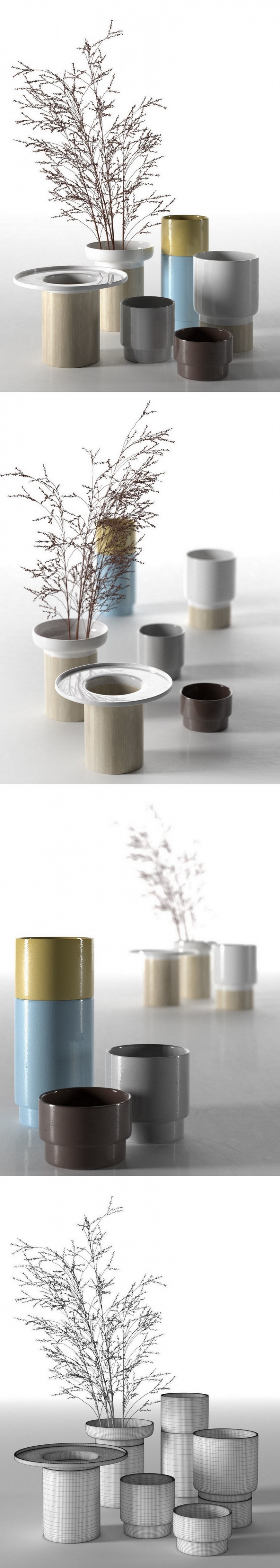 Desire FX 3d models | Cgtrader – Vases with Plants 2 3D model