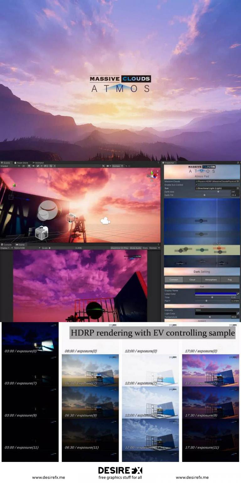 Desire FX 3d models | Asset Store – Massive Clouds Atmos – Volumetric ...