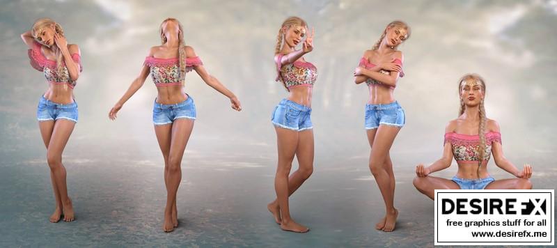 Free Weights Poses | Daz 3D