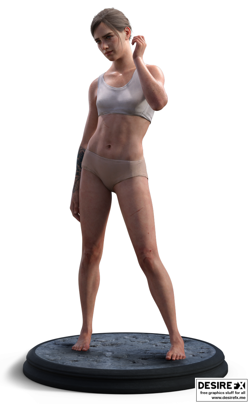 Desire FX 3d models  Ellie – The Last of Us 2 – 3D Print Model STL