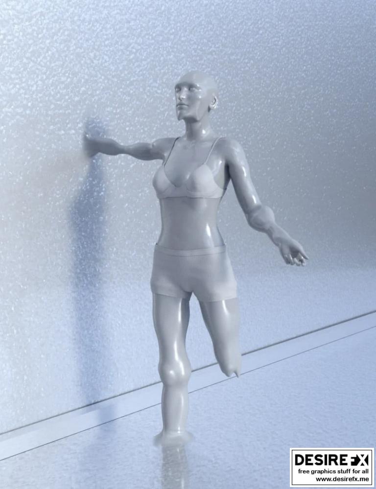 Desire FX 3d models | Shapeless Morphs for Genesis 8 Female