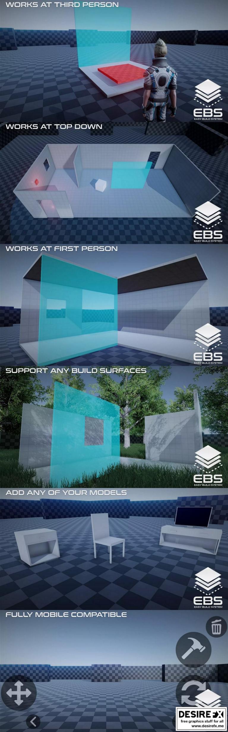 Desire FX 3d models | Asset Store – Easy Build System