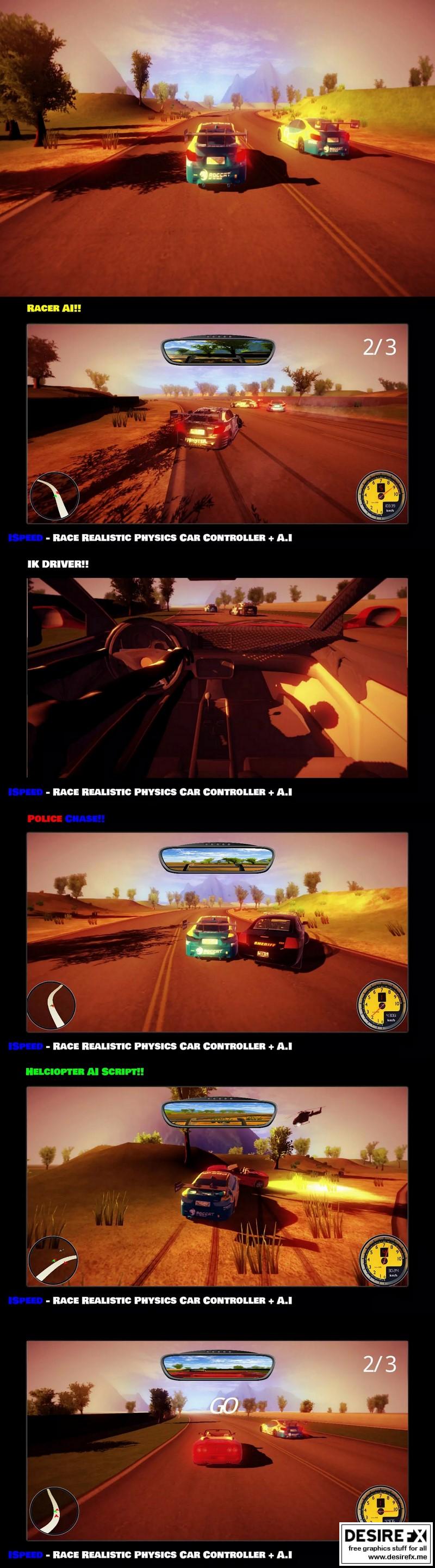 Desire FX 3d models | Asset Store – unity ISpeed – Top car control and ...