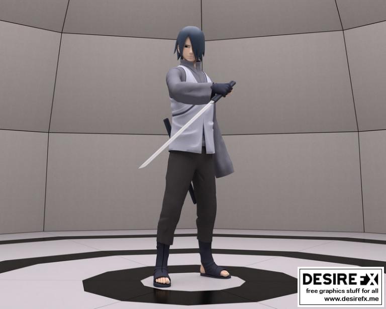 Desire FX 3d models | Uchiha Sasuke Adult for G8M