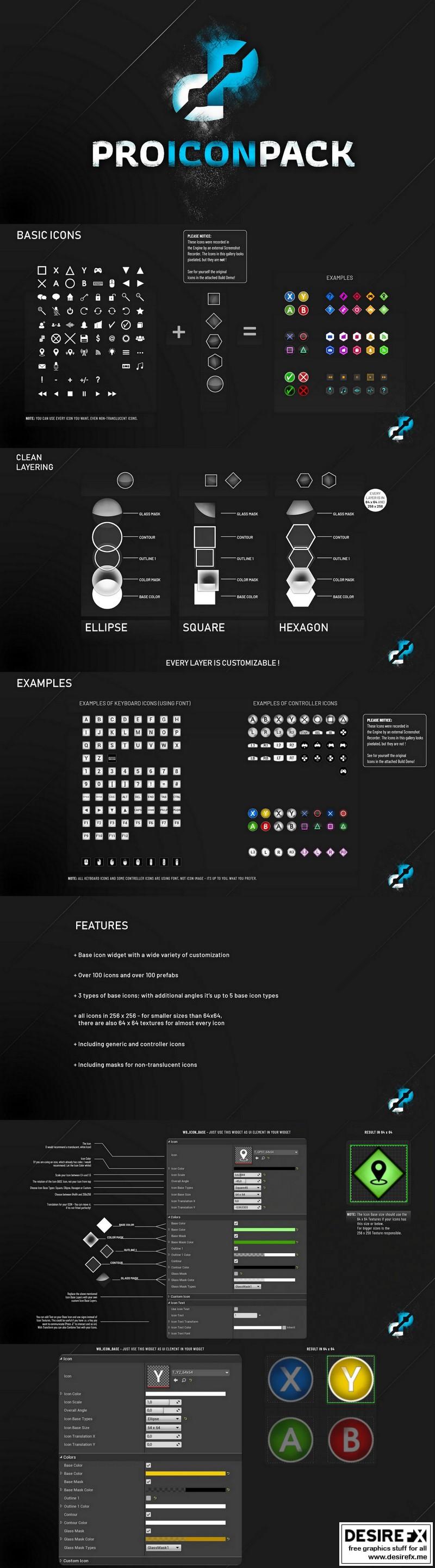 Desire FX 3d models | Unreal Engine – Pro Icon Pack