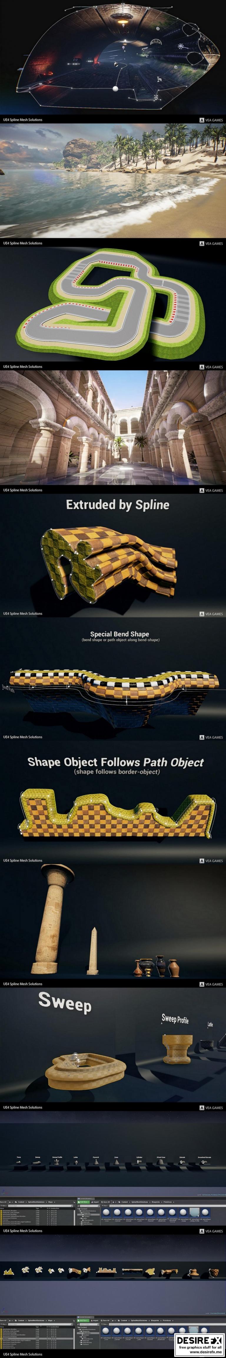 Desire FX 3d models | Spline Mesh Solutions