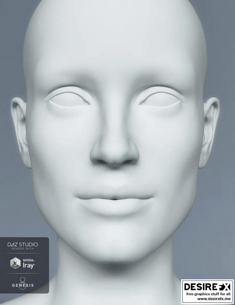 Desire FX 3d models | HD Head Morphs for Genesis 8 Female