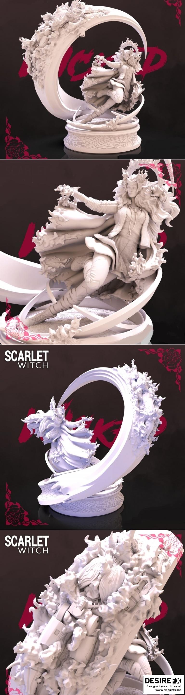 Desire FX 3d models | Scarlet Witch – Print Model