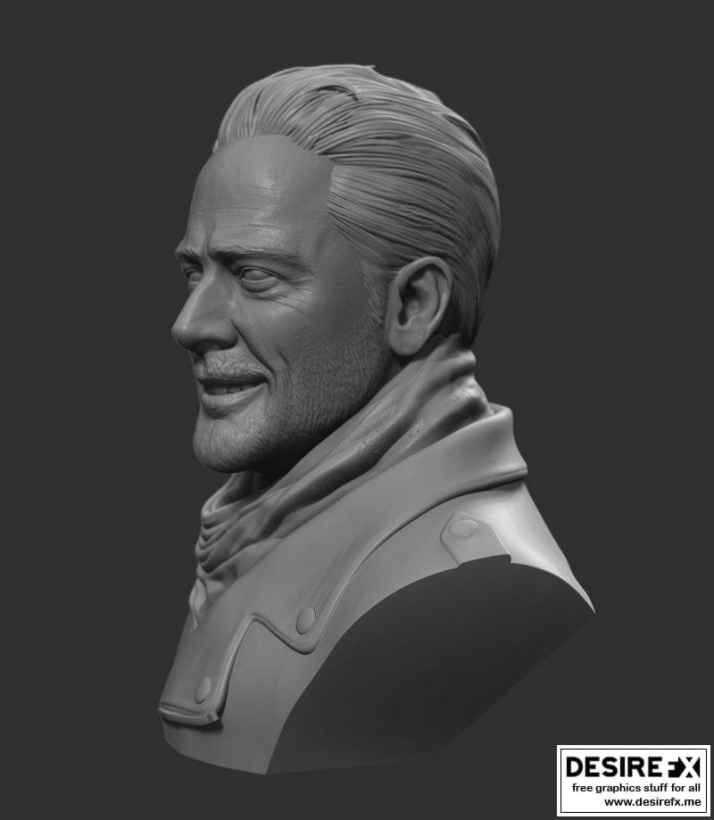 Desire FX 3d models | Negan – The Walking Dead – 3D Print Model