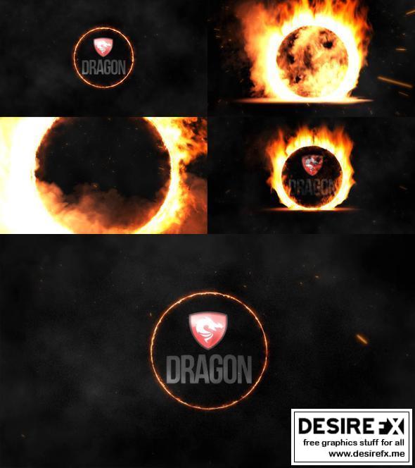 Desire Fx D Models Videohive Burning Logo Reveal