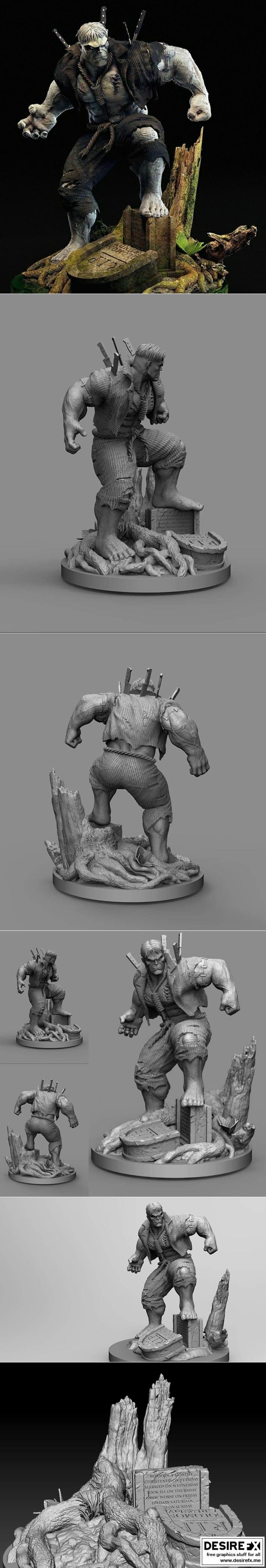 Desire FX 3d models | Solomon Grundy – 3D Print Model