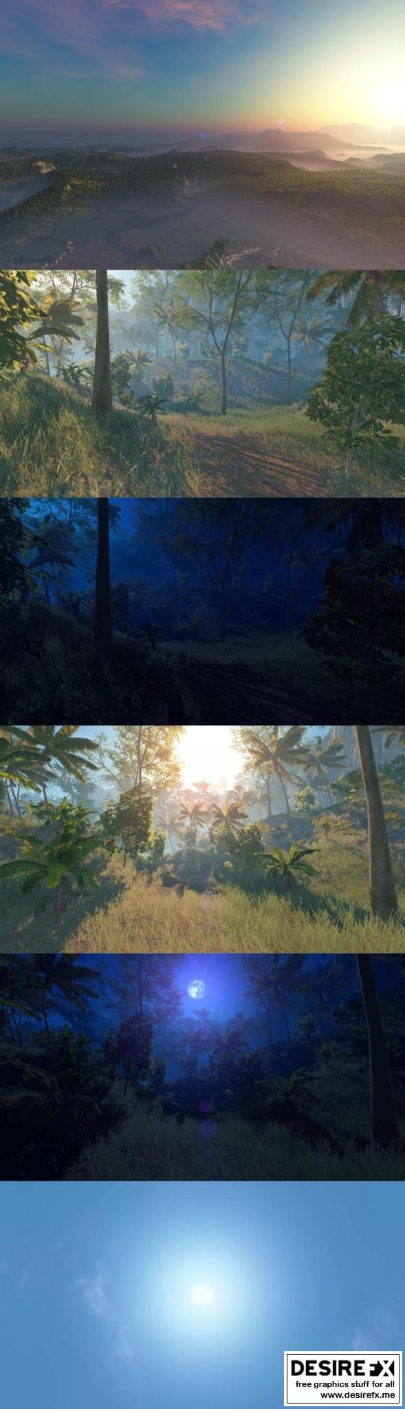 Desire FX 3d models | Asset Store – Azure[Sky] Dynamic Skybox