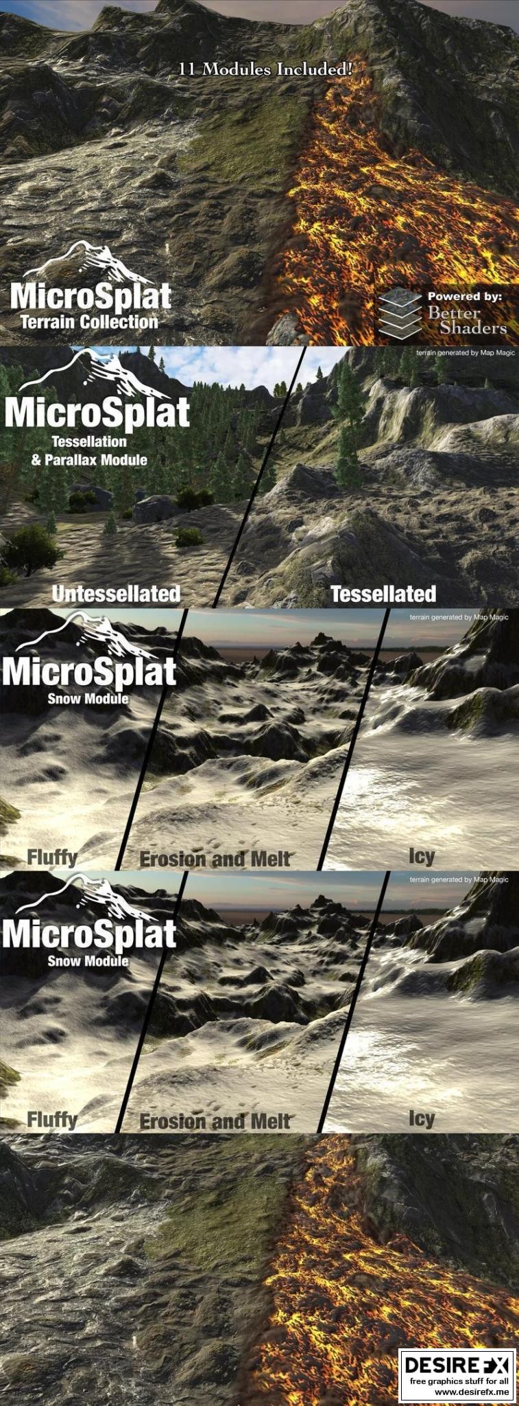 Desire FX 3d models | Asset Store – MicroSplat – Terrain Collection