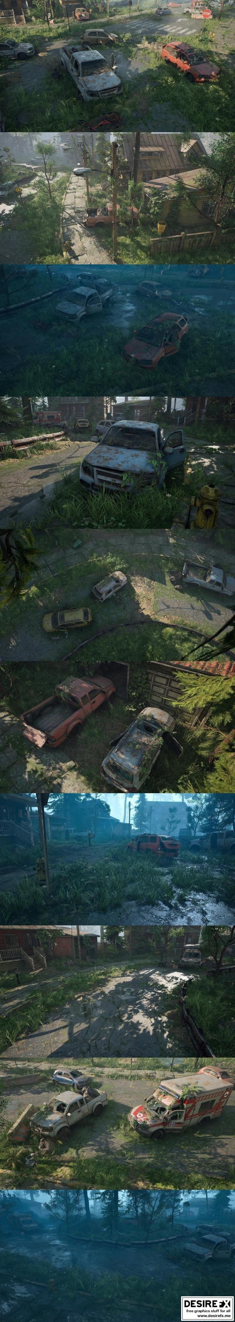 Desire FX 3d models | Unreal Engine – Post Apocalyptic District