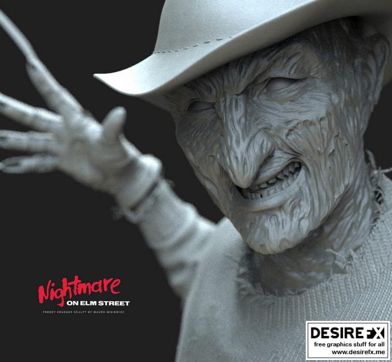 Freddy Krueger - A Hora Do Pesadelo - 3dPrinted - Outros Moda e