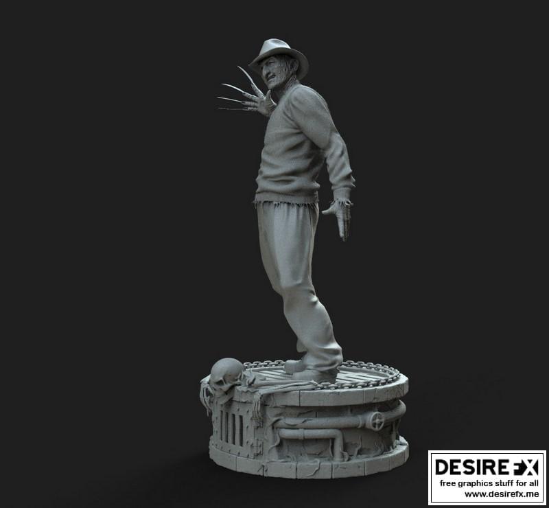 Freddy Krueger - A Hora Do Pesadelo - 3dPrinted - Outros Moda e