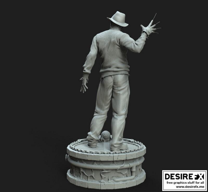 Freddy Krueger - A Hora Do Pesadelo - 3dPrinted - Outros Moda e